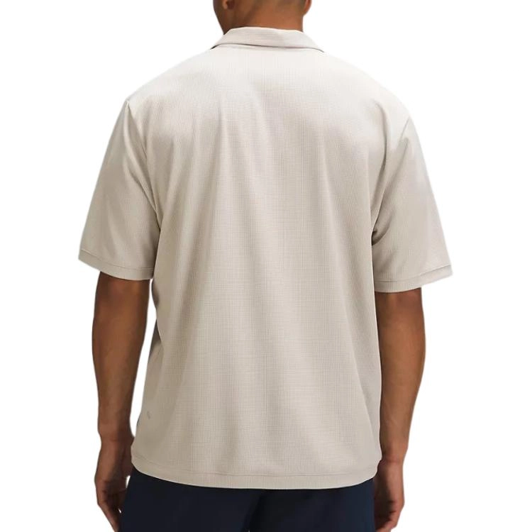lululemon Textured Mesh Short-Sleeve Polo