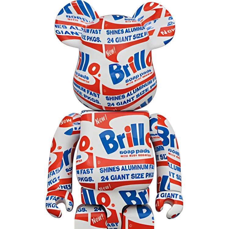 BERBRICK x Andy Warhol 1000400100 brillo 7cm28cm70cm
