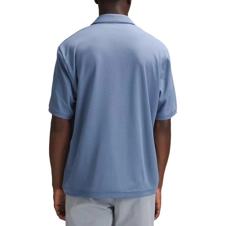 lululemon Textured Mesh Short-Sleeve Polo