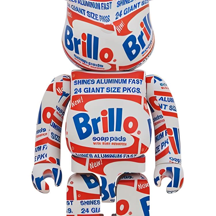 BERBRICK x Andy Warhol 1000400100 brillo 7cm28cm70cm