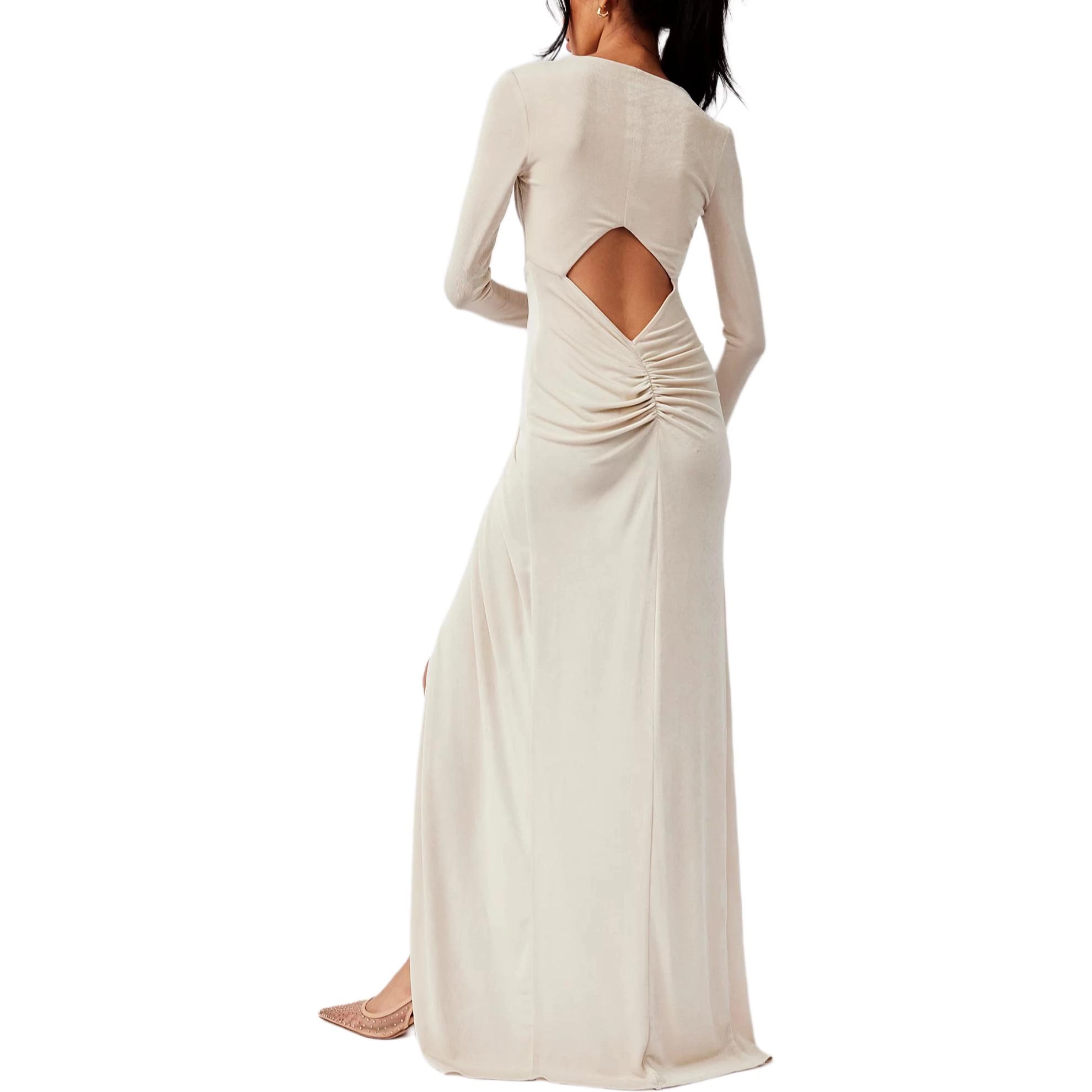 FREE PEOPLE Katie May In A Mood Gown Champagne
