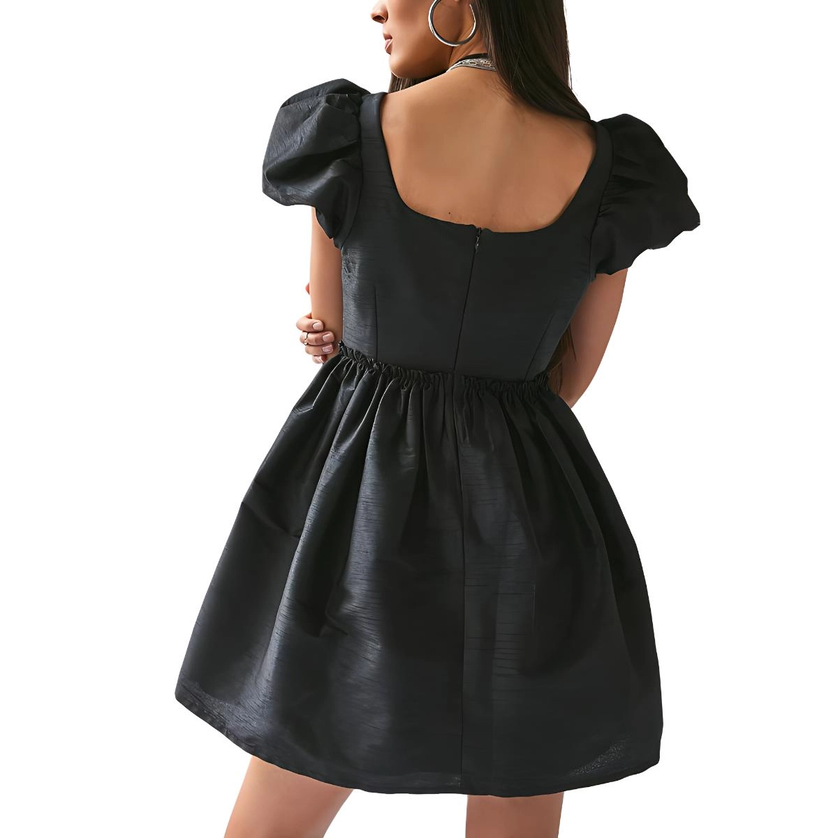 FREE PEOPLE Louise New York Chloe Dress BLACK