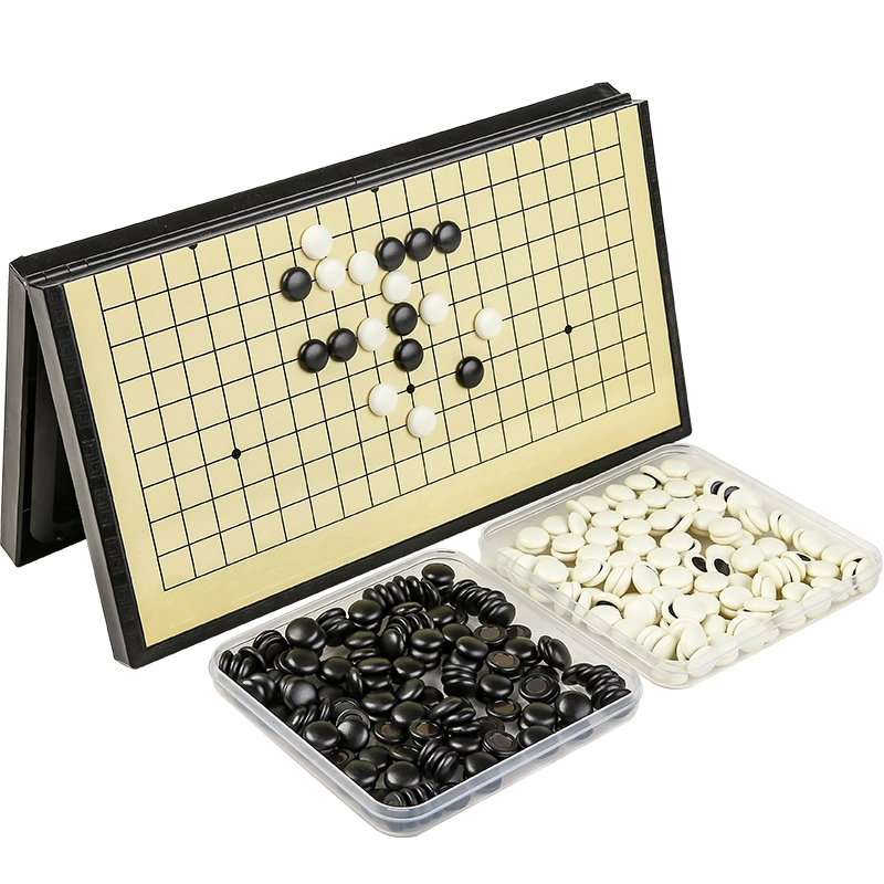 妙记 围棋五子棋大号磁石折叠棋盘大磁性折叠围棋 桌游