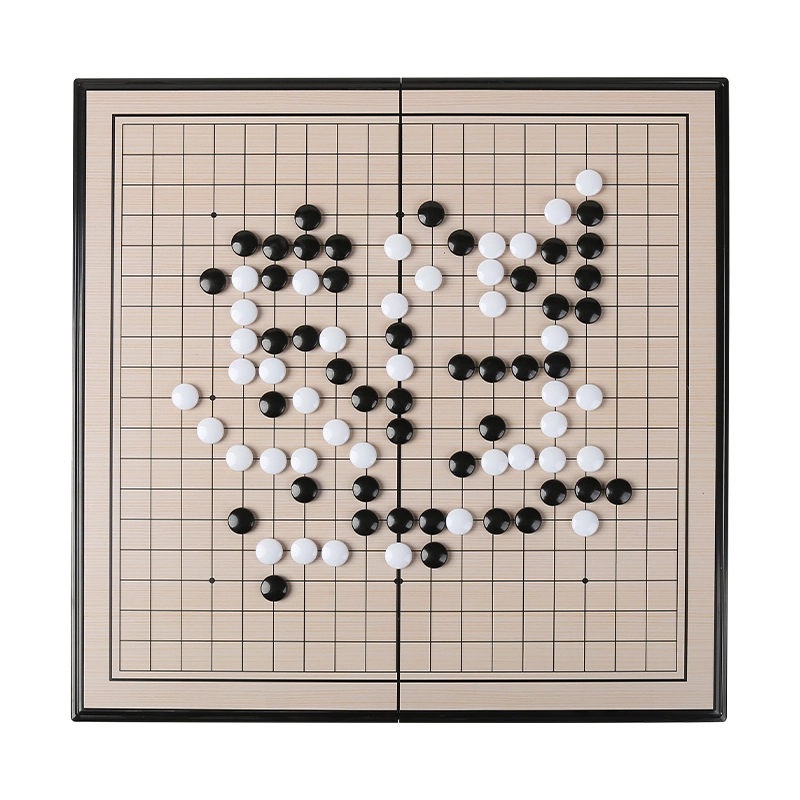 妙记 围棋五子棋大号磁石折叠棋盘大磁性折叠围棋 桌游