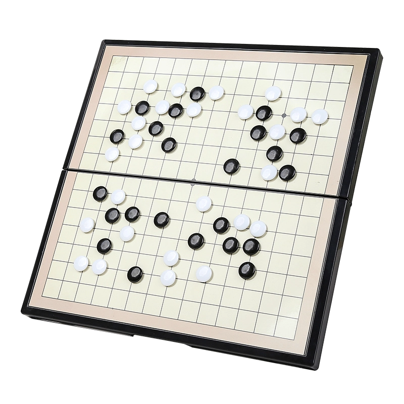 妙记 围棋五子棋大号磁石折叠棋盘大磁性折叠围棋 桌游