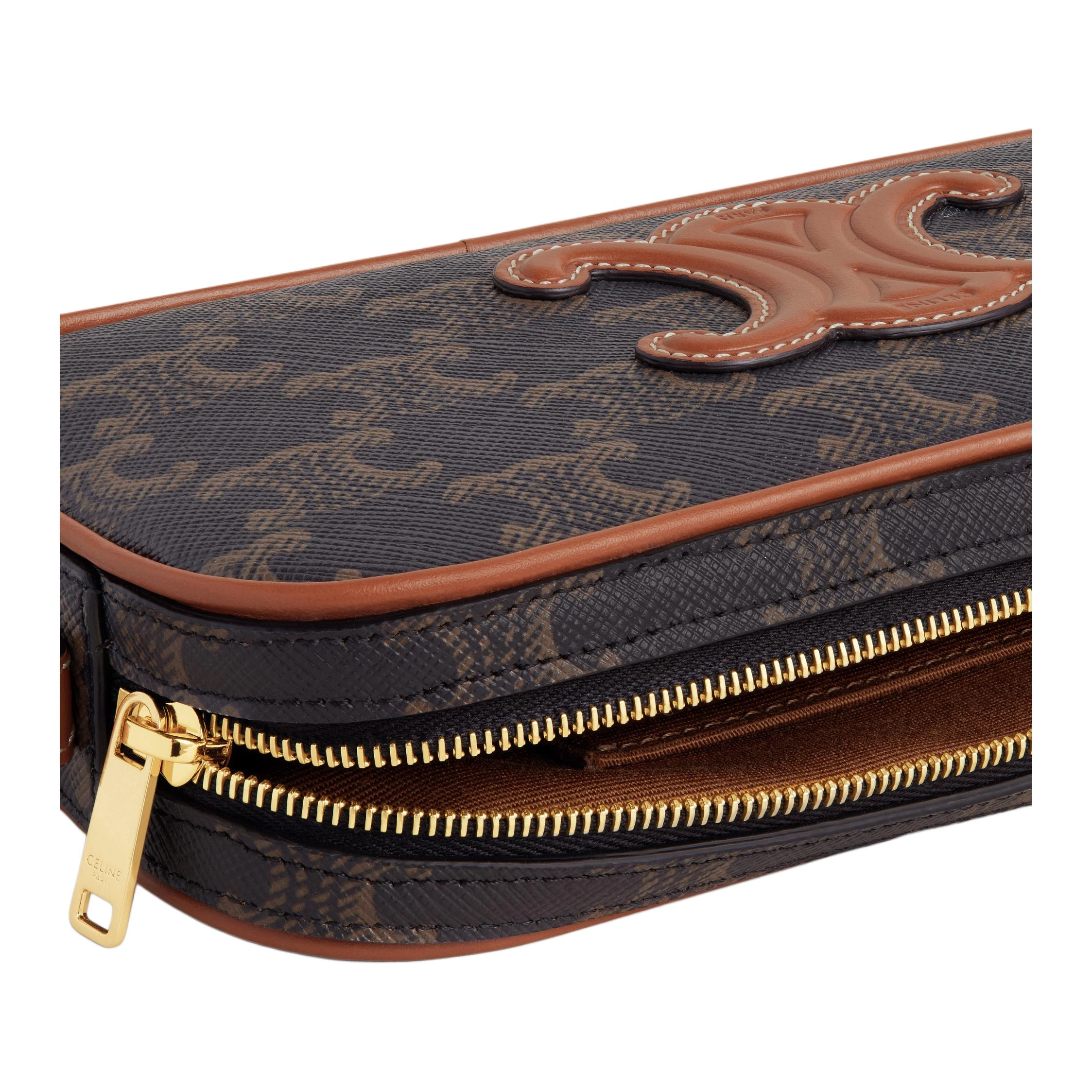 CELINE Cuir Triomphe Logo