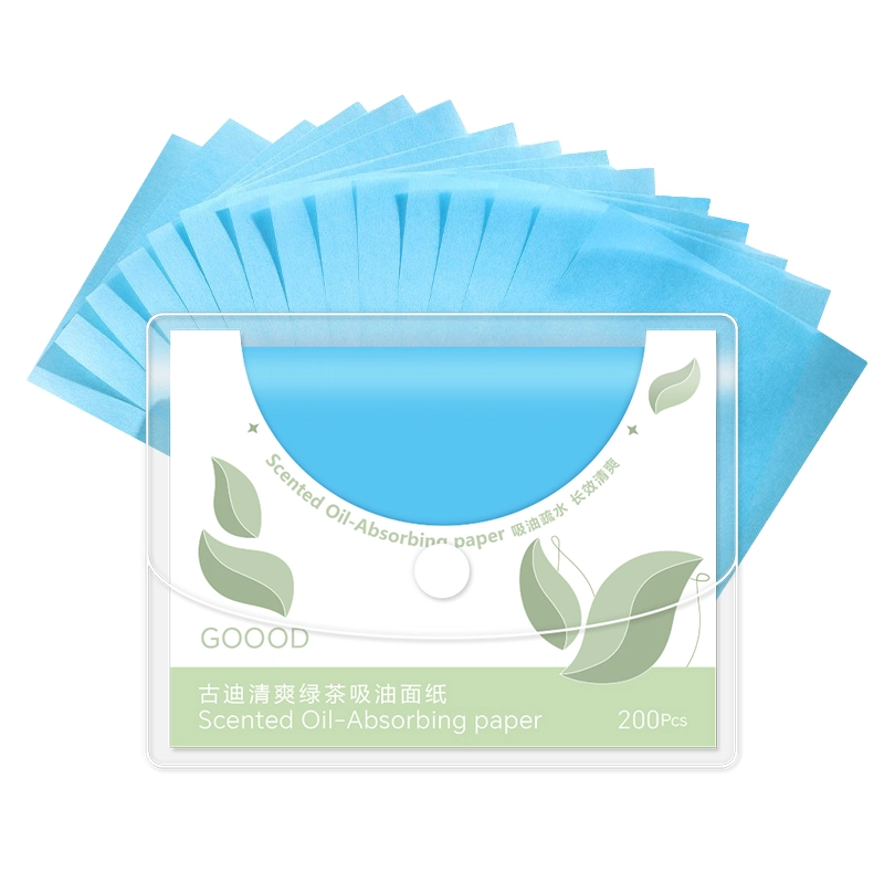 古迪大号绒面吸油纸面部夏季清爽便携式脸部去油面纸