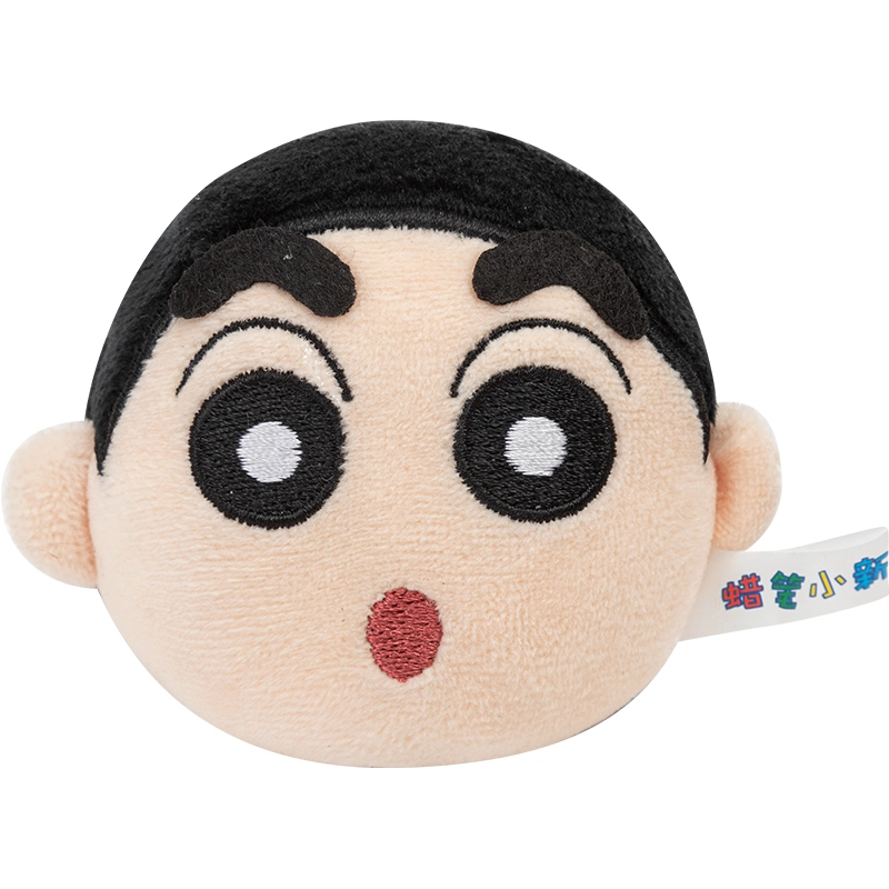 歪瓜出品 蜡笔小新 大头毛绒磁吸 可爱丑萌 生日佳品 睡觉抱枕 谷圈冰箱贴