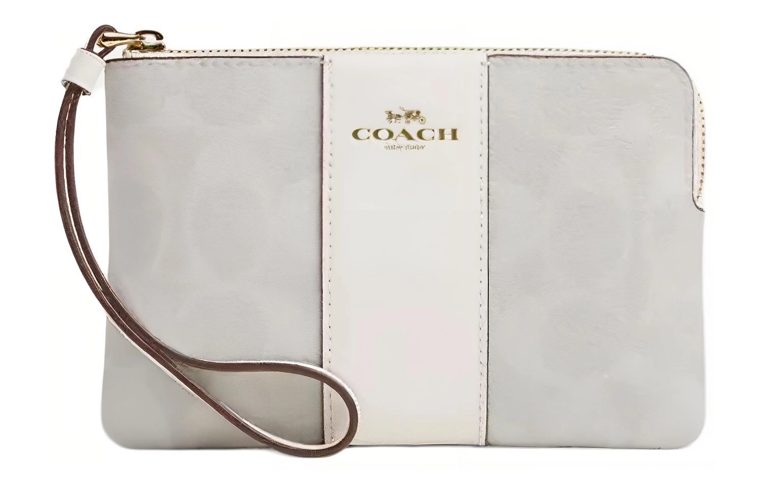 COACH Wristlet Corner Zip 16 Logo