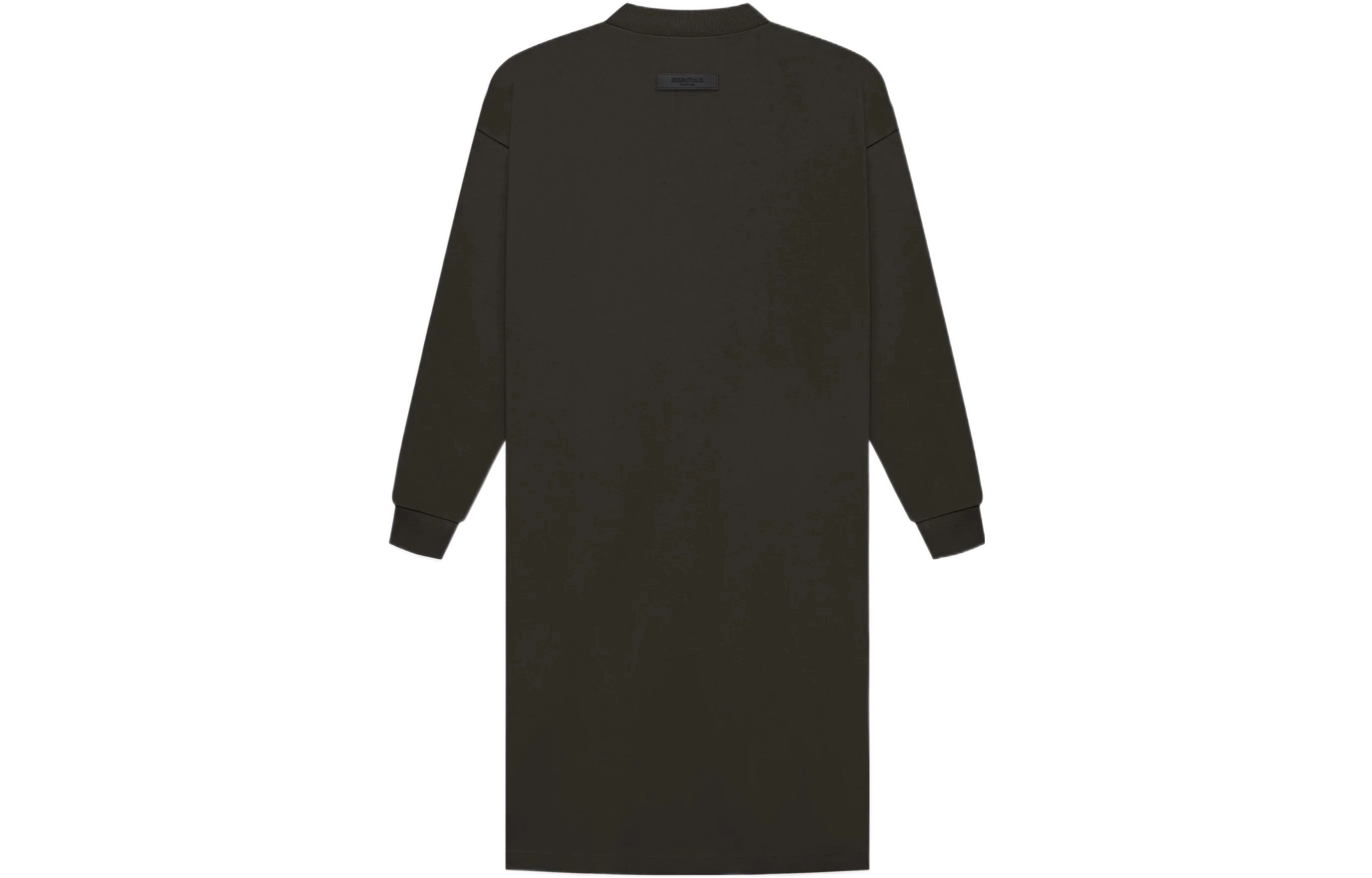 Fear of God Essentials FW22 Womens LS Tee Dress off black