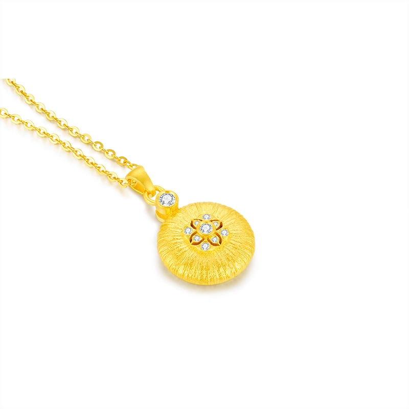曼卡龙 绫罗星语（大） 足金 按克计价 黄金吊坠 女款