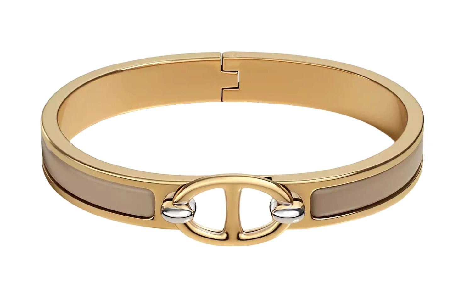 HERMES Mini Clic Chaine d'Ancre bracelet