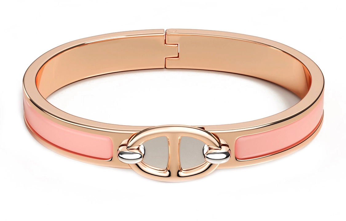 HERMES Mini Clic Chaine dAncre bracelet