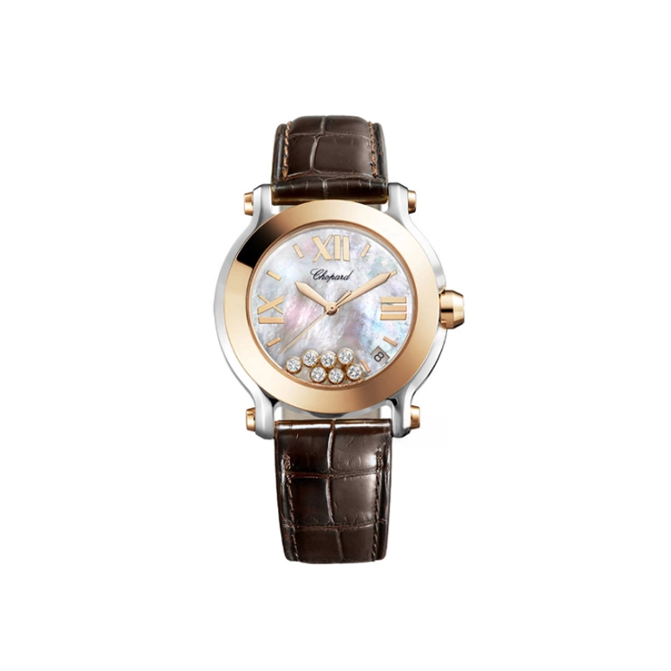 CHOPARDHAPPY DIAMONDS 30 36mm 18K