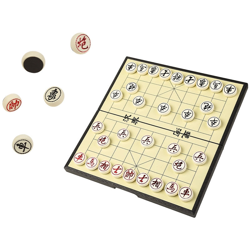 妙记 磁石中国象棋磁性折叠棋盘 娱乐 带收纳包 桌游