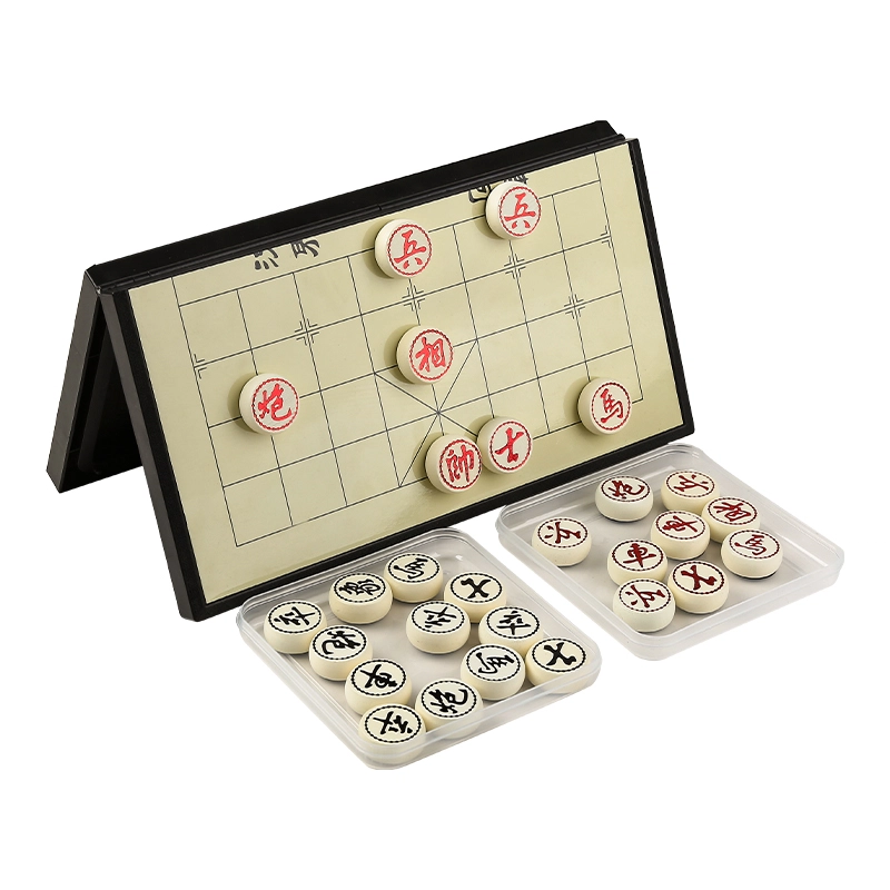 妙记 磁石中国象棋磁性折叠棋盘 娱乐 带收纳包 桌游