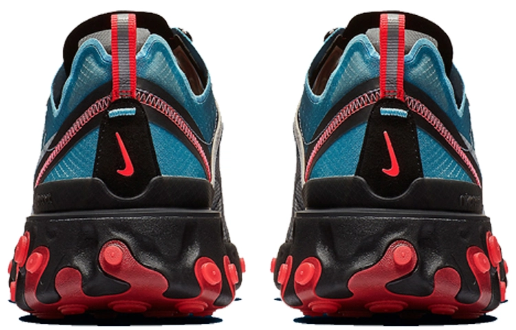 Nike React Element 87 Blue Chill Solar Red