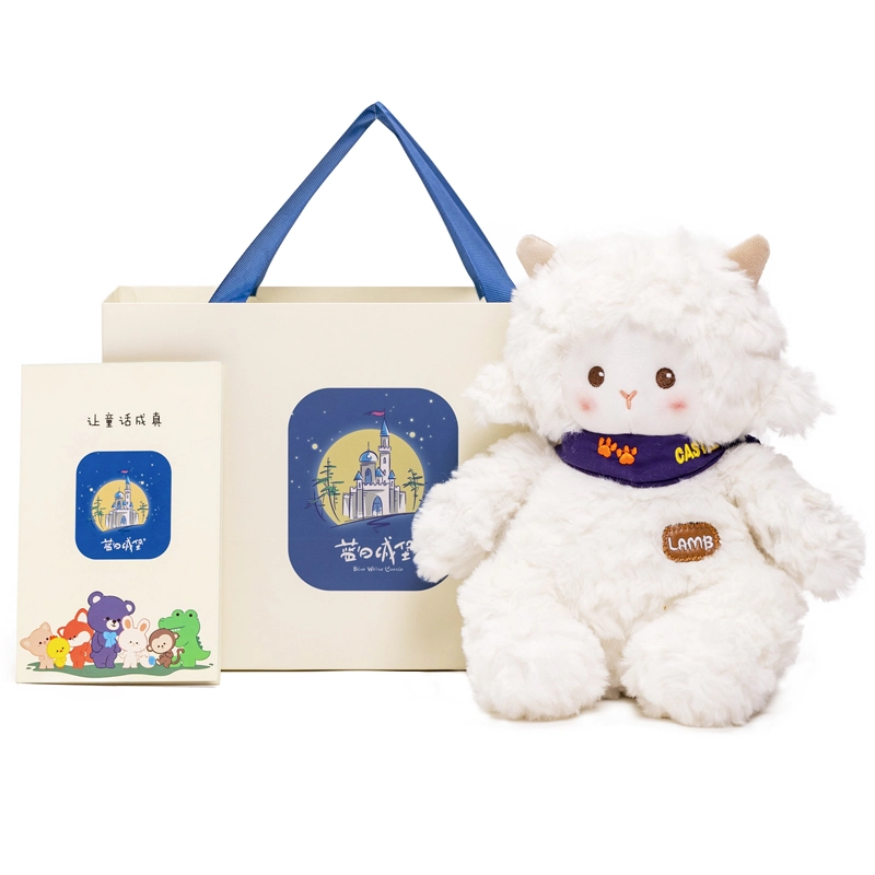 BLUE WHITE CASTLE 23cm