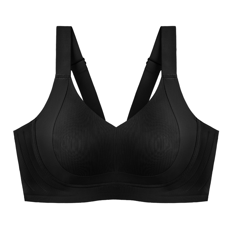 千奈美 全罩杯无痕大胸显小防下垂收副乳文胸 女款