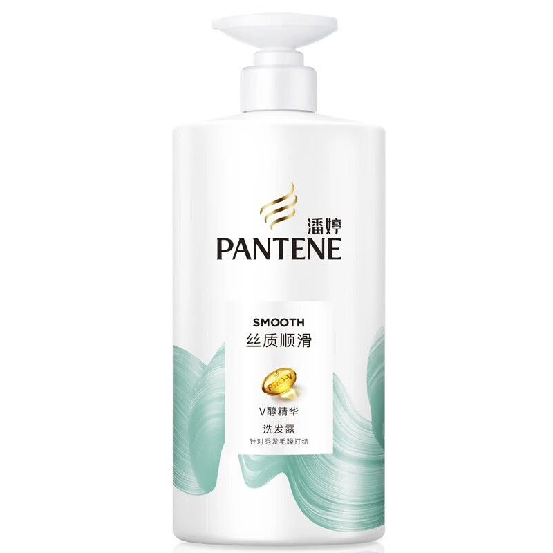 潘婷 丝质顺滑洗发露 修护清洁