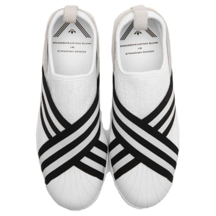 White Mountaineering x adidas originals Superstar Slip-On