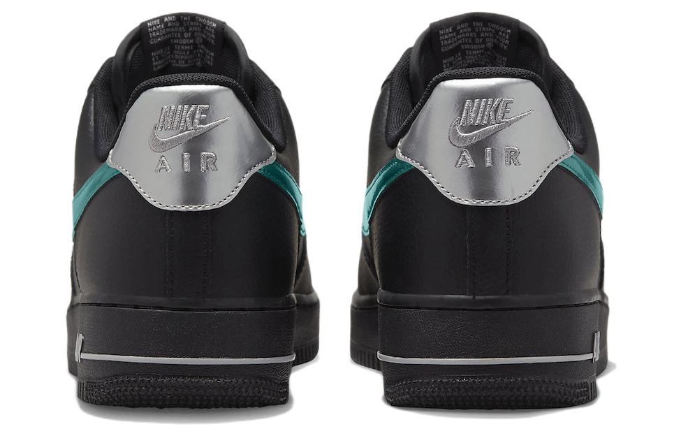 Nike Air Force 1 Low "Black Blue Lightning"