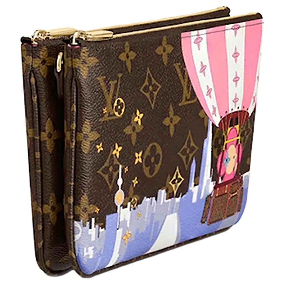 LOUIS VUITTON Pochette Double ZIP