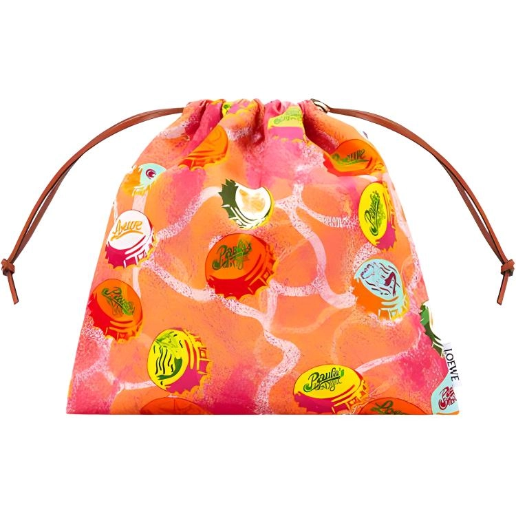 LOEWE Bottle caps drawstring pouch