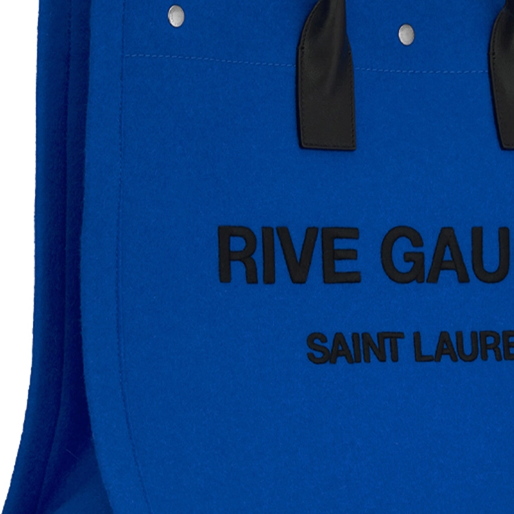 SAINT LAURENT YSL Rive Gauche Logo Tote