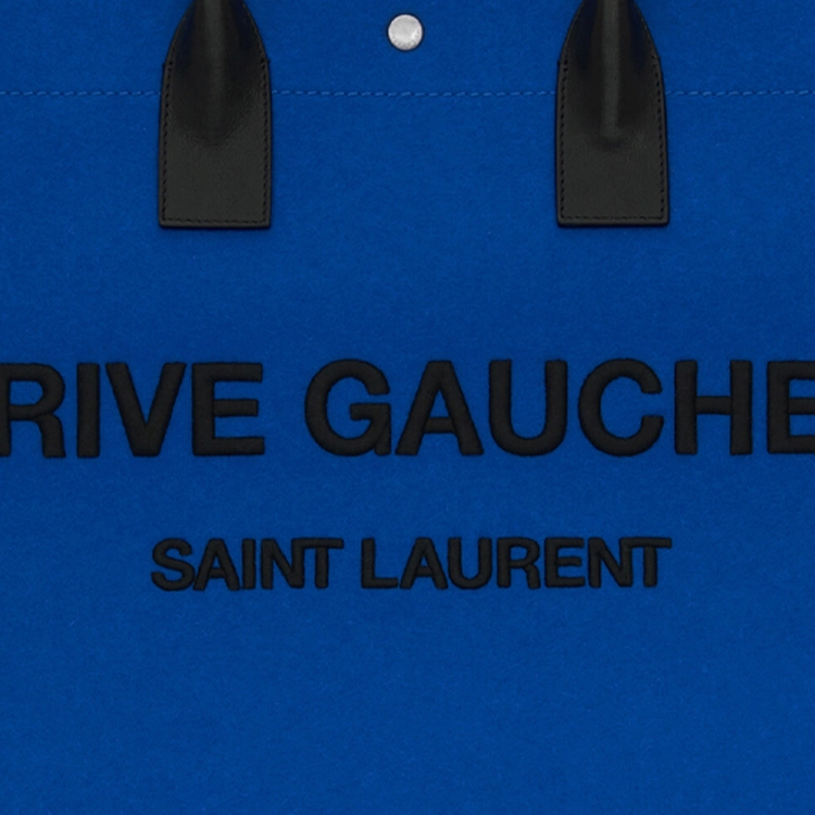 SAINT LAURENT YSL Rive Gauche Logo Tote