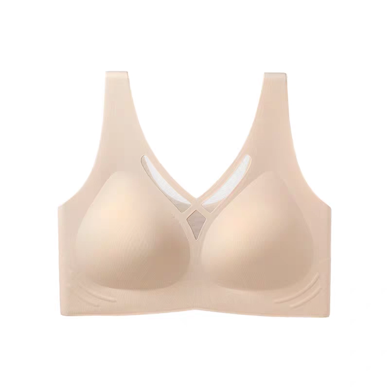 俞兆林 极简大胸显小聚拢防下垂收副乳无钢圈无痕文胸 女款 组合装