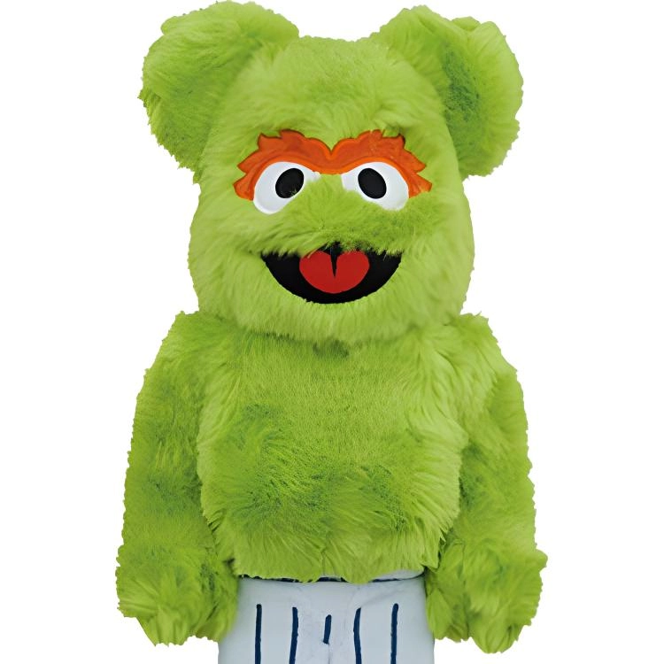 BERBRICK x SESAME STREET 400 OSCAR THE GROUCH Costume Ver. 28cm