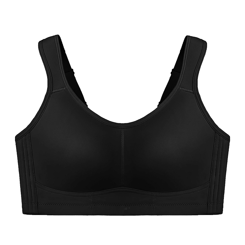 千奈美 防震无痕大胸显小收副乳防下垂运动文胸 女款