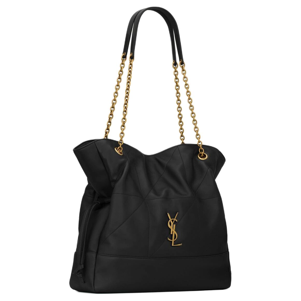 SAINT LAURENT YSL JAMIE 4.3 LARGE POCHON Logo Tote