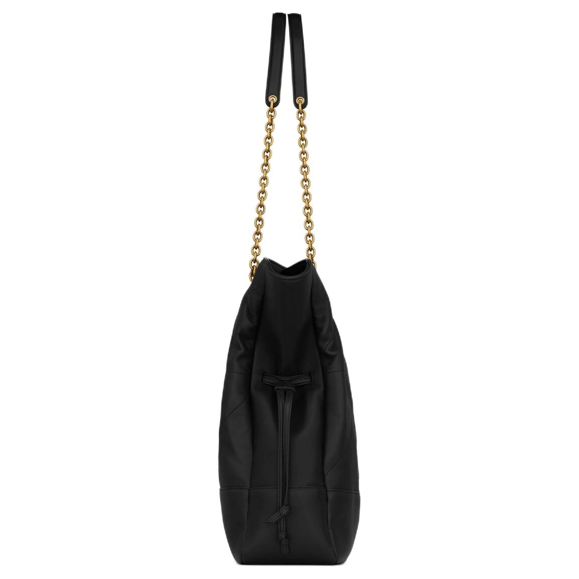 SAINT LAURENT YSL JAMIE 4.3 LARGE POCHON Logo Tote