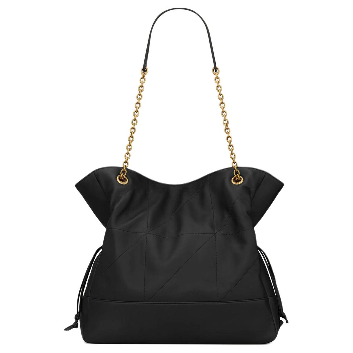SAINT LAURENT YSL JAMIE 4.3 LARGE POCHON Logo Tote