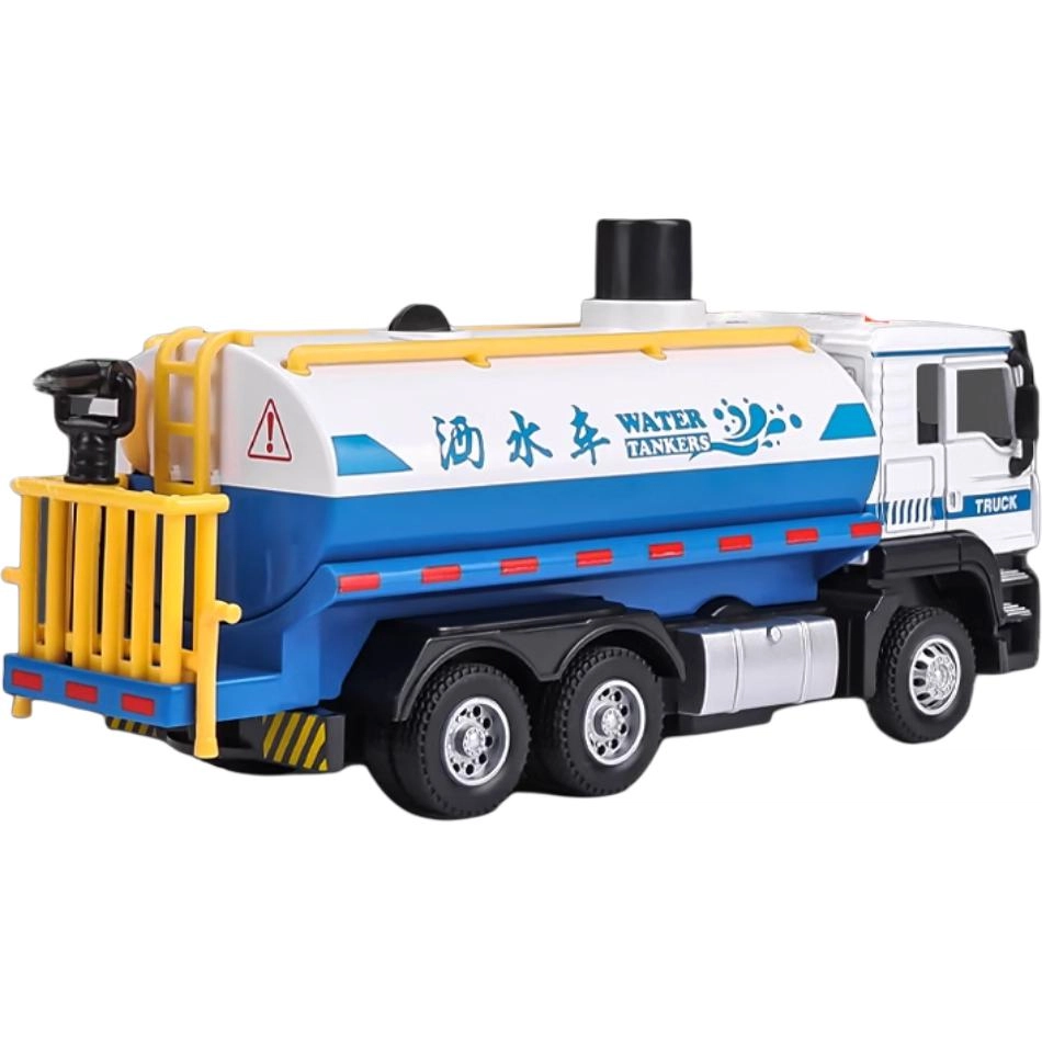 卡威 合金工程车 挖掘机搅拌车消防车 玩具