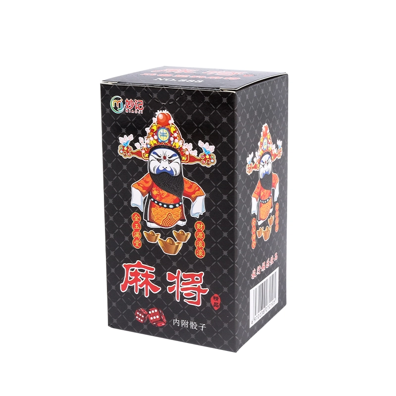 妙记 麻将牌纸牌麻将手搓塑料防水麻将扑克便捷旅行小麻将 桌游