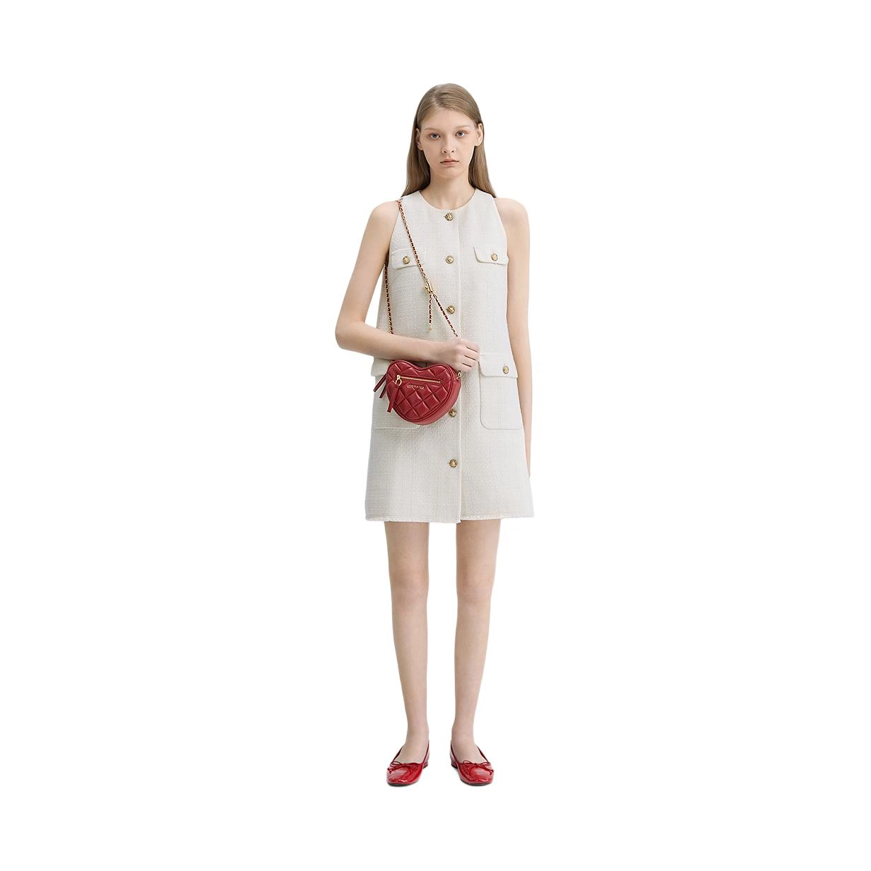 CHARLESKEITH ck PU SilverNoirCreamRed