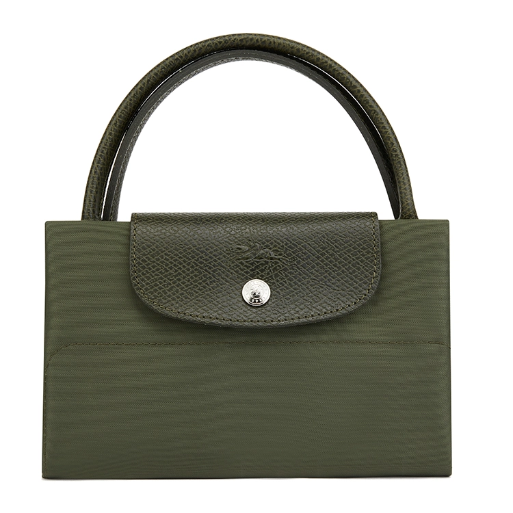 LONGCHAMP Le Pliage Green Logo Tote