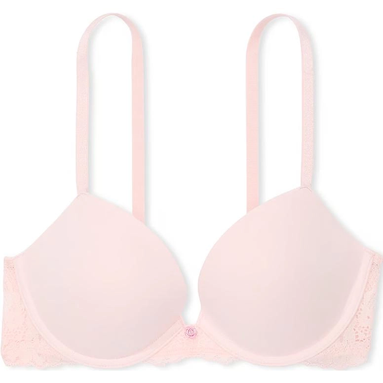 Victoria's Secret Dream Angels Lace Push-Up Bra Purest Pink
