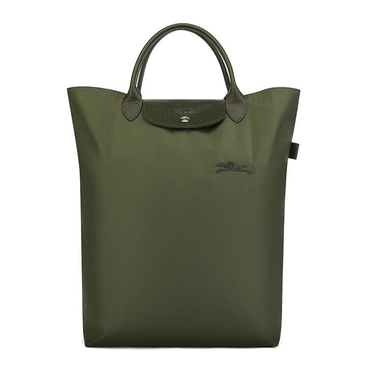 LONGCHAMP Le Pliage Green Logo Tote