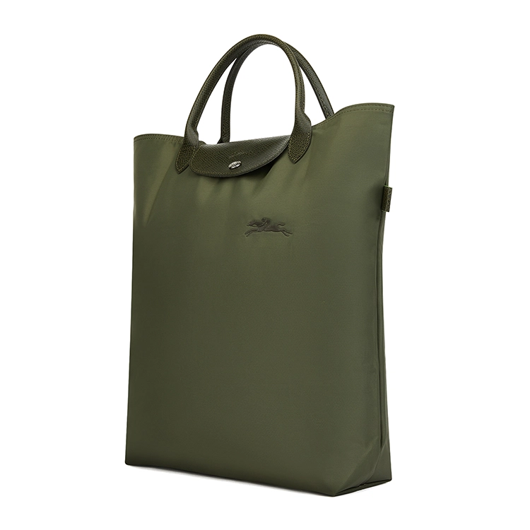 LONGCHAMP Le Pliage Green Logo Tote