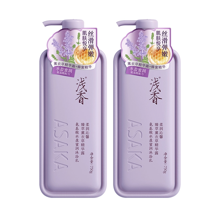 浅香 氨基酸水透蜜润沐浴露 保湿清爽滋润缓解肌肤舒缓肌肤补水 温和清洁香氛留香男女通用