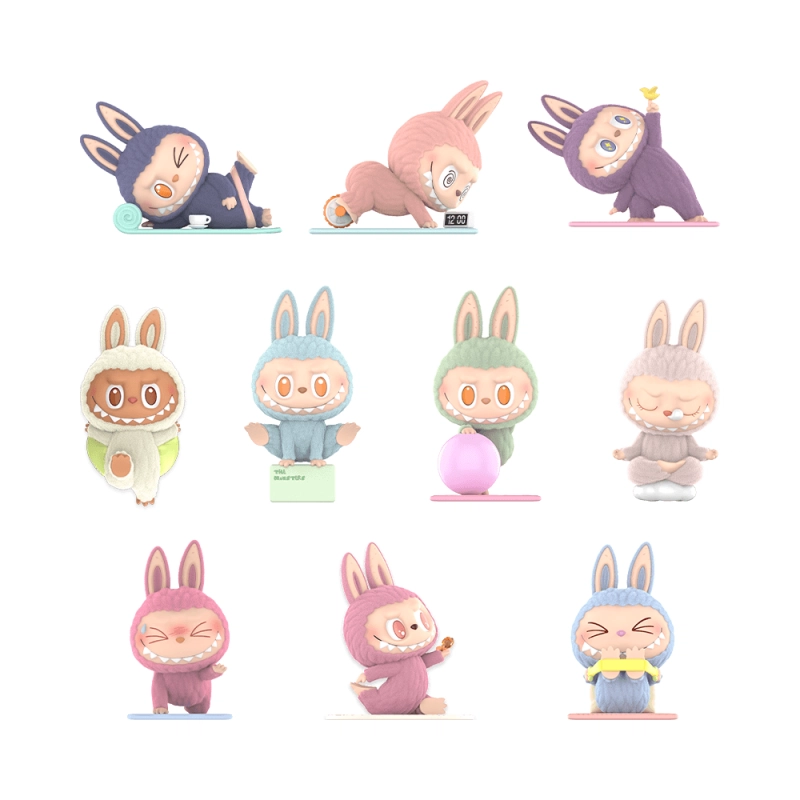 Pop Mart Labubu The Monsters "Lazy Yoga"