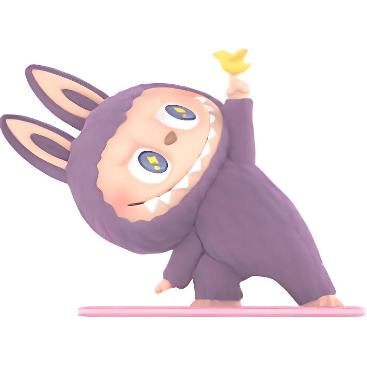 Pop Mart Labubu The Monsters "Lazy Yoga"