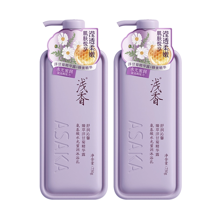 浅香 氨基酸水透蜜润沐浴露 保湿清爽滋润缓解肌肤舒缓肌肤补水 温和清洁香氛留香男女通用
