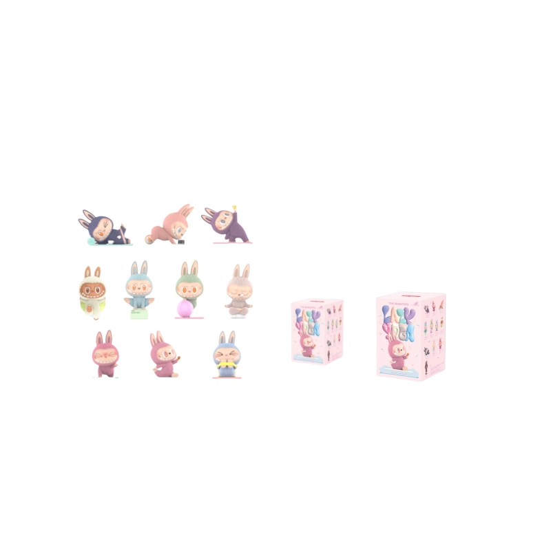 Pop Mart Labubu The Monsters "Lazy Yoga"