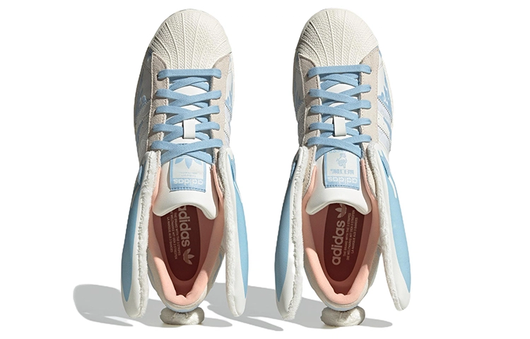 melting sadness x adidas originals Superstar Papercut