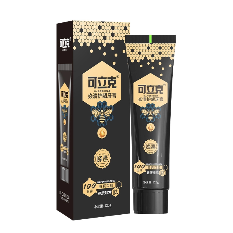 可立克 焱清护龈蜂毒牙膏 一支/三支